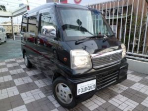 中古車　タウンボックス　社用車　作業