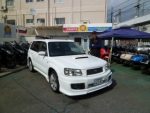 中古車　フォレスタ―　カスタム　エアロ