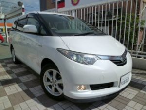 中古車　エスティマ　車検　整備