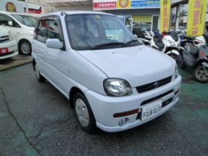 中古車　プレオ　軽自動車　小回り