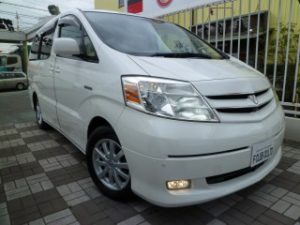 中古車　アルファード　フレバン