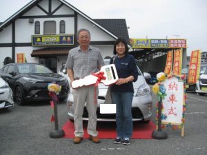 中古車　ﾌﾟﾘｳｽ　事故対応　保険　代車　保障