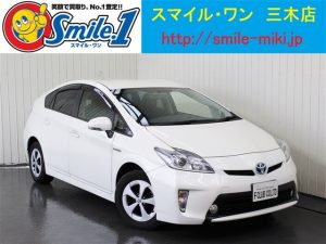 中古車購入　プリウスＳ　新車市場カーベル三木店