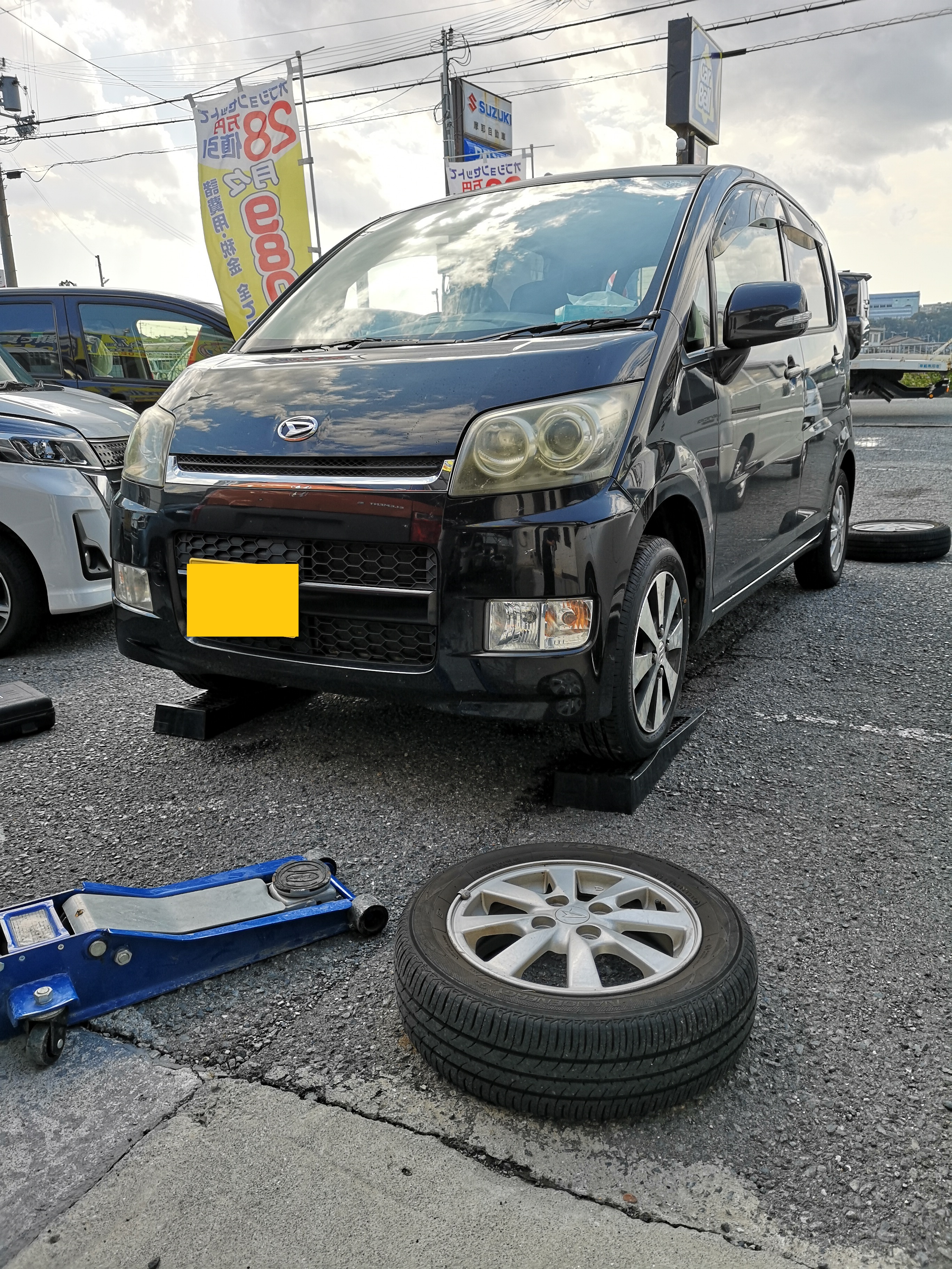 中古車　ムーヴカスタム　三木市　金物祭り　祭り