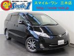 中古車　エスティマ　レザーＰ　フルフラットシート　フルセグ