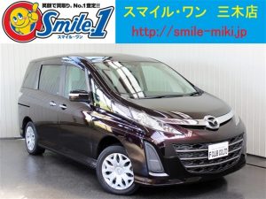 中古車　ビアンテ　スカイアクティブ　ナビ　バックカメラ