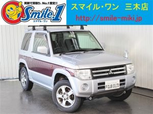 中古車　パジェロミニ　エアーバック　キーレス