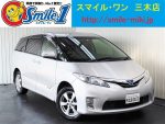 中古車　エスティマ　4ＷＤ　ＣＤ　8人乗り　