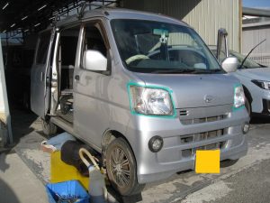 中古車　社用車　荷物　荷台