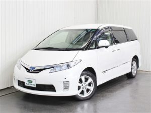 中古車　エスティマ　トヨタ車　パール